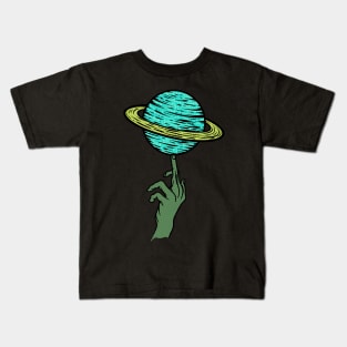 Basketball Planet Kids T-Shirt